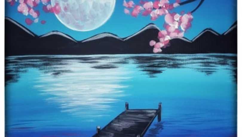 paint and vino