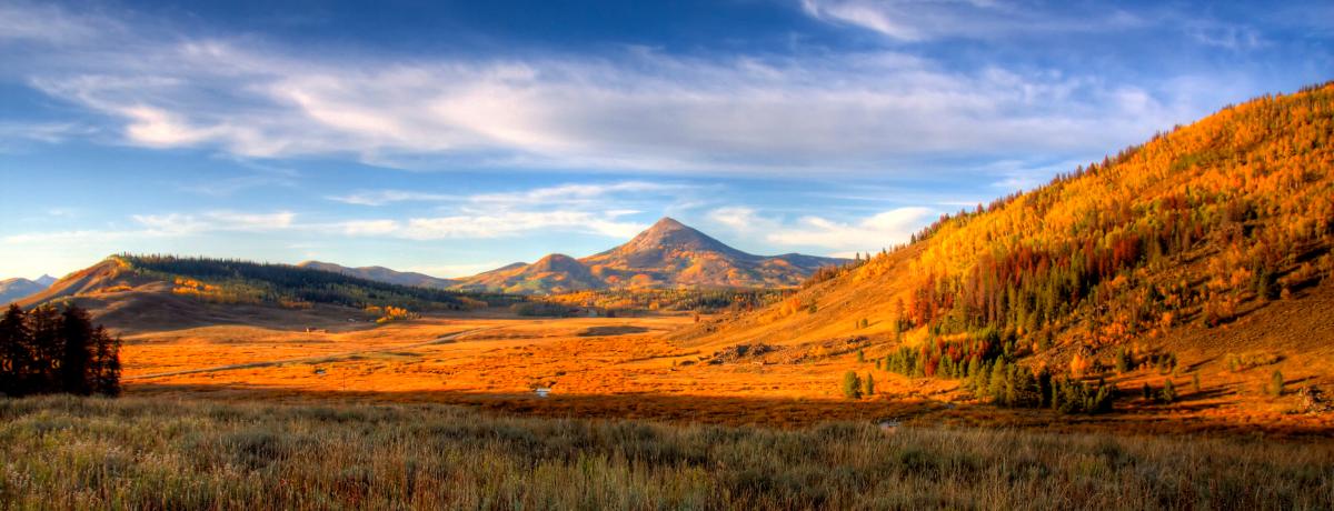 Hahns Peak in the Fall