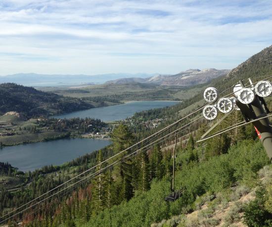 June Mountain Scenic Chair Lift Ride