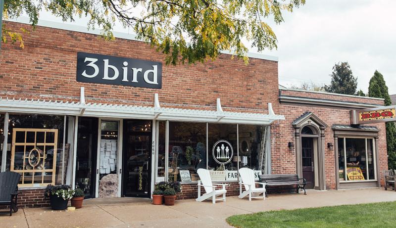 3bird in Dexter, building exterior