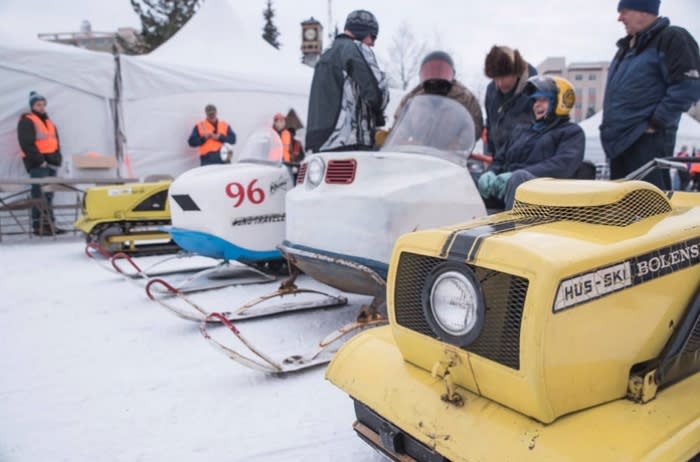 The Fairbanks Tired Iron - Fairbanks, Alaska - Snowmachining