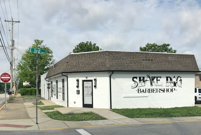 Shake Rag Barber Shop, Bowling Green, Ky.
