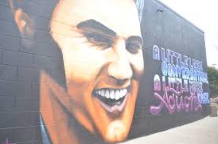 Elvis Mural