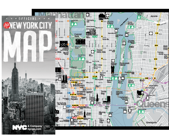 NYC Official Visitor Map