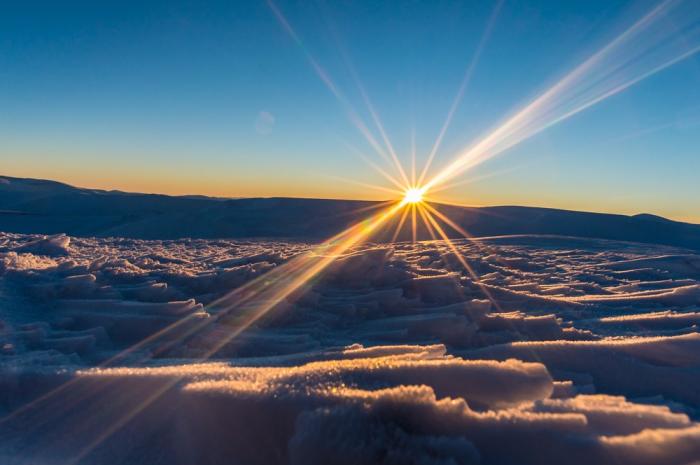 Sunrise during Winter Solstice - Frank Stelges - Fairbanks Alaska