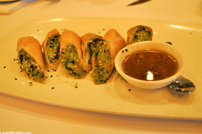 Avocado Crispy Rolls at Asparagus Restaurant in Merrillville, IN