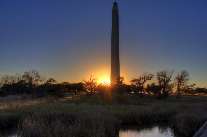 San Jacinto Monument in Houston, Texas