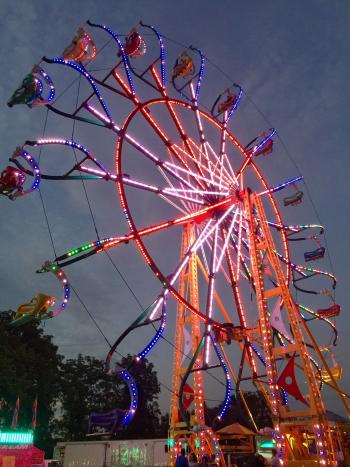 Hendricks County 4-H Fair Ferris Wheel