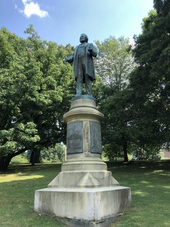 Frederick Douglass Statue Highland Park