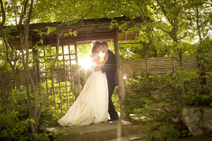 anderson japanese gardens wedding