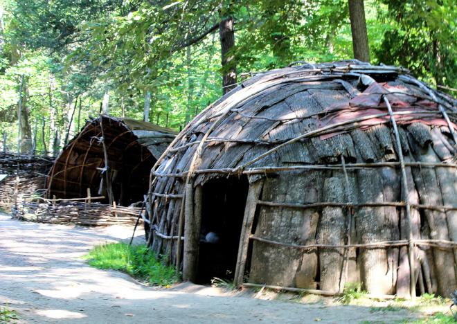 Natural Bridge State Park - Monacan Indian Village