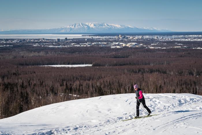 Hillside Winter Fun