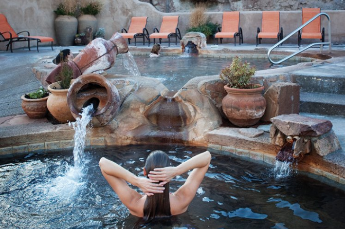 Mineral springs hopping at Ojo Caliente Mineral Springs Resort & Spa