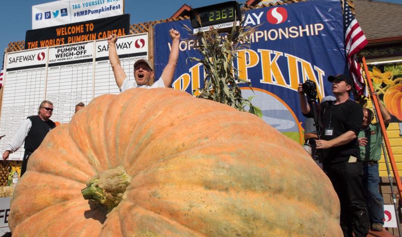 Pumpkin Weigh Off 2017