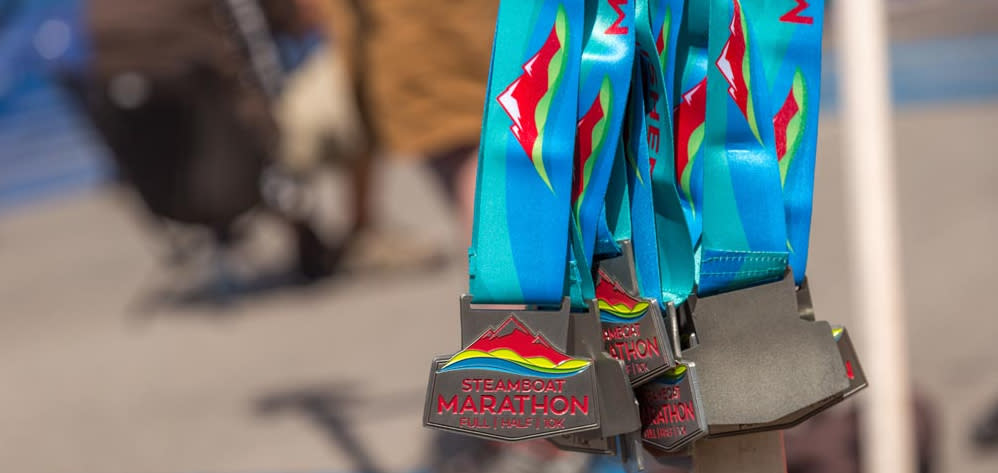 Steamboat Marathon Medals