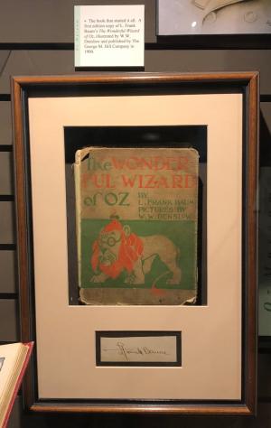 First Edition Signed Copy of The Wonderful Wizard of Oz (Oz Museum)