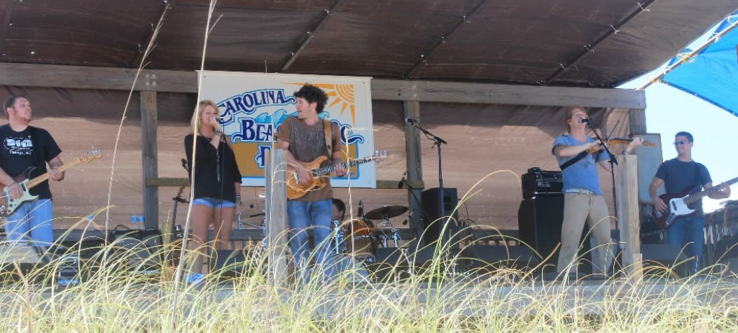 Performers at the Annual Carolina Beach Music Festival