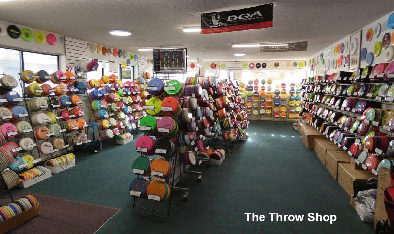 The Throw Shop interior