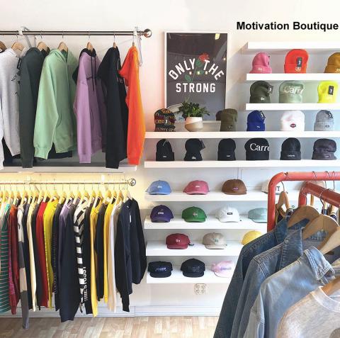 Motivation Boutique store interior