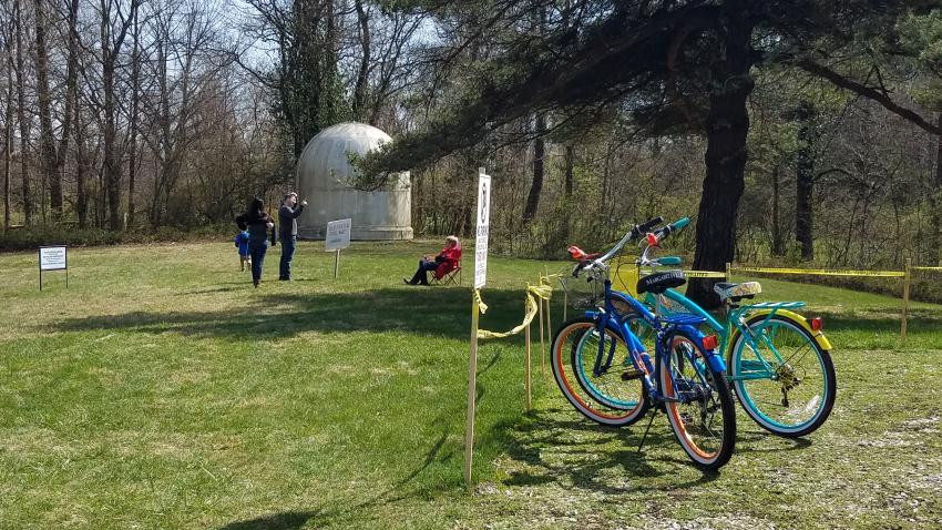 Bicycles at Link Observatory