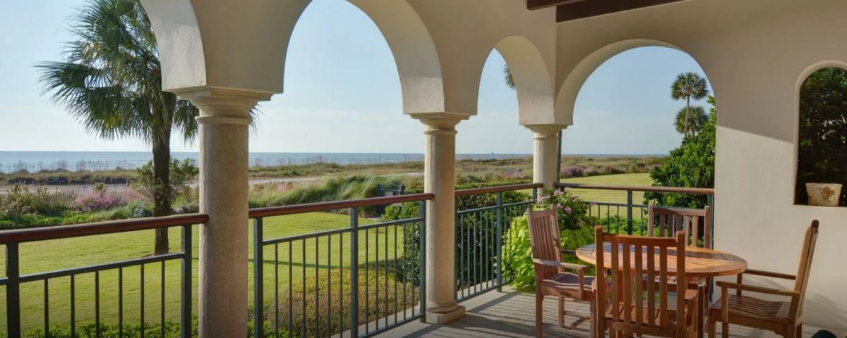 Sea Island's Beach Club Residences offer beautiful ocean views, spacious living areas and access to this private island on the Georgia coast