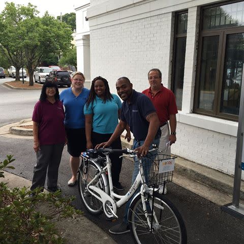 Washington Memorial Staff and Bike