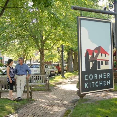 Historic Biltmore Village and Corner Kitchen Restaurant