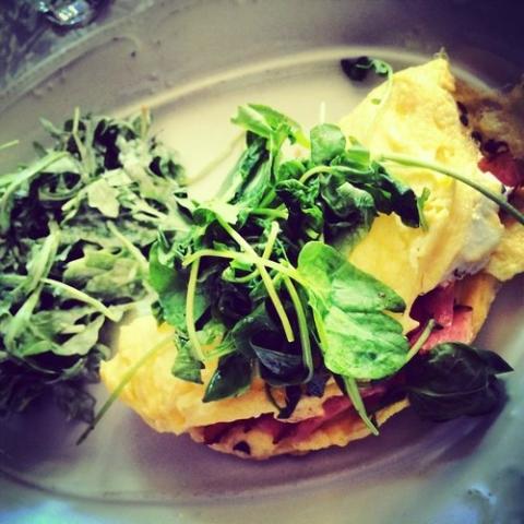 brunch at Cure in Rochester, NY