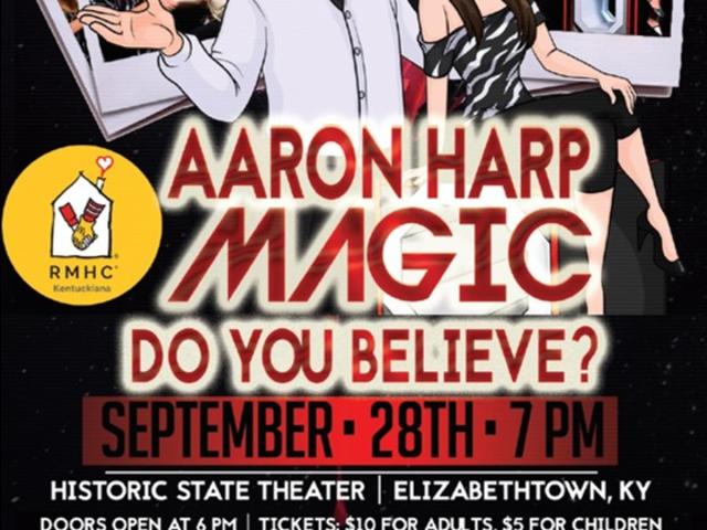 Aaron Harp Magic Show
