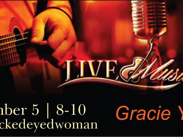 LIVE Music with Gracie Yates