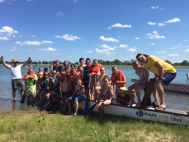 2014 Dragonfest RecPlex Children with boat