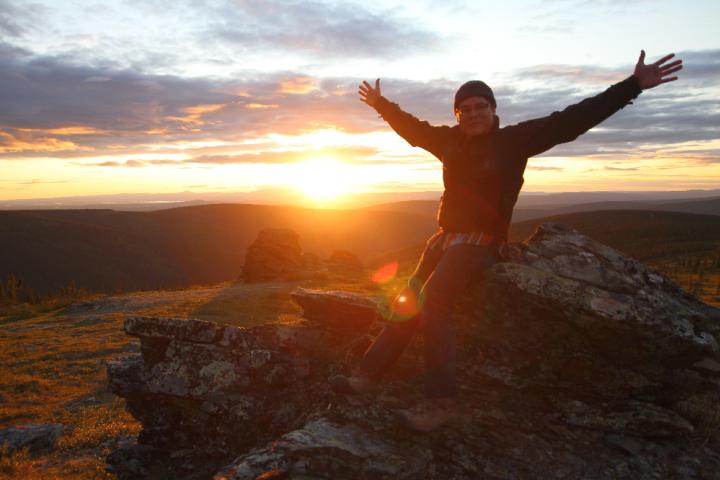 Midnight Sun Hiking on Murphy Dome - Joe Sliker