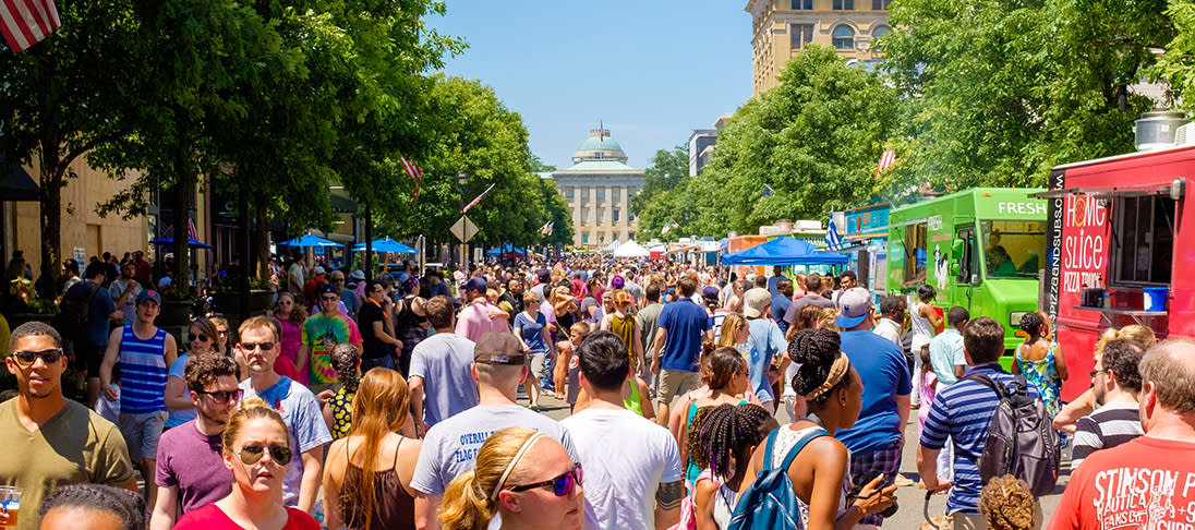 Downtown Raleigh Food Truck Rodeo