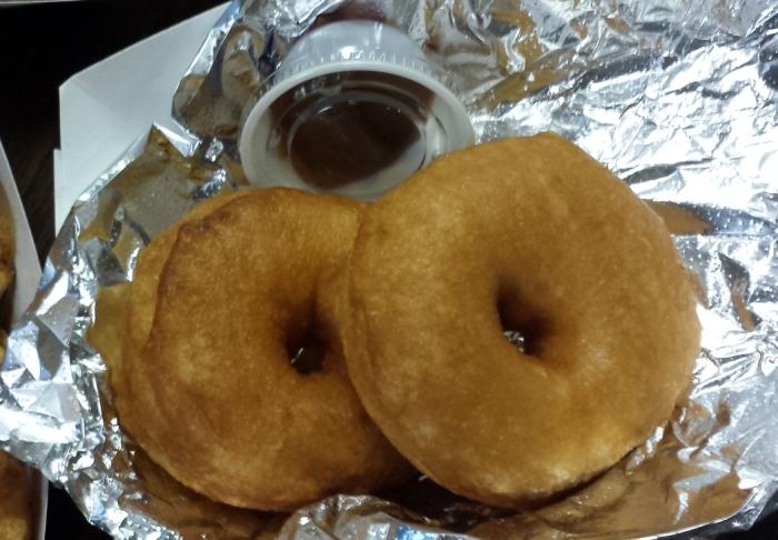 Fried Biscuits & Apple Butter from Sgt. Pepper's Chicken