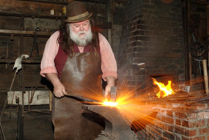 Old Cowtown Museum Blacksmith