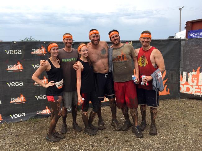 Tough Mudder team