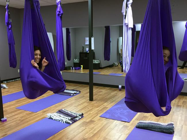 aerial yoga cocoon