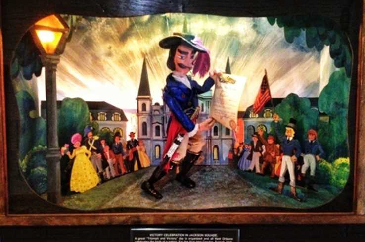 Marionette in Lafitte's Visitor Center