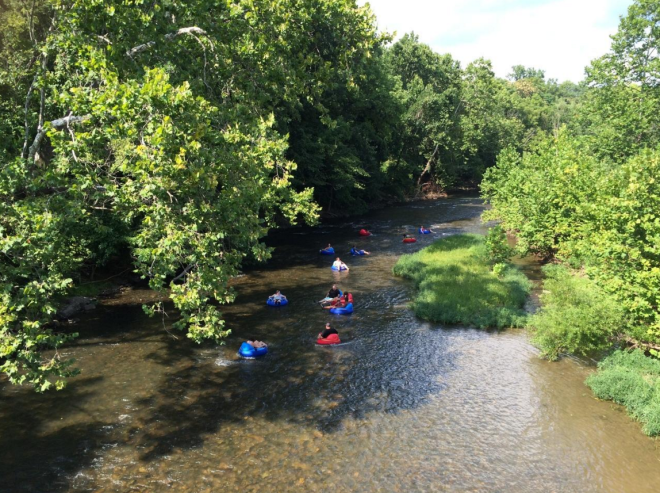 Tubing Roanoke River