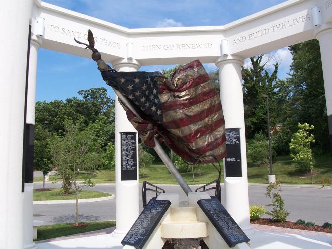 High Ground Veterans Monument Vinton