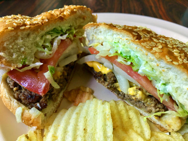 River Rock Restaurant - Burger