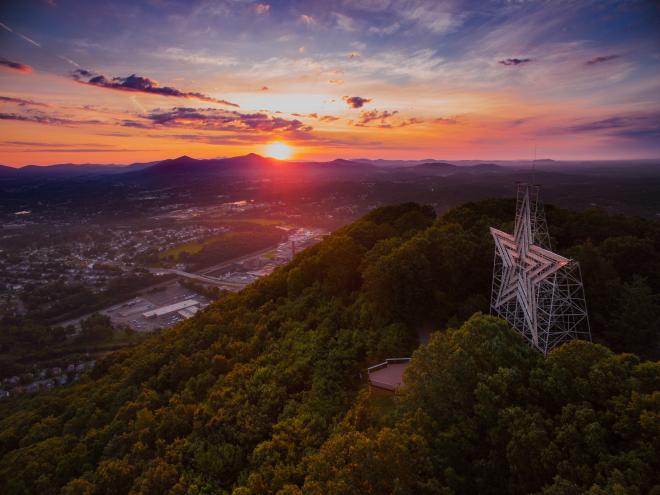 Roanoke Star Sunrise