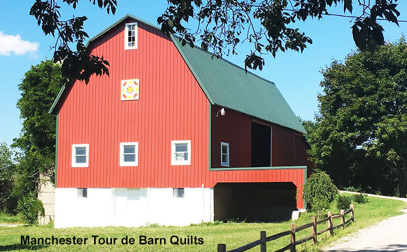 Manchester Tour de Barn Quilts