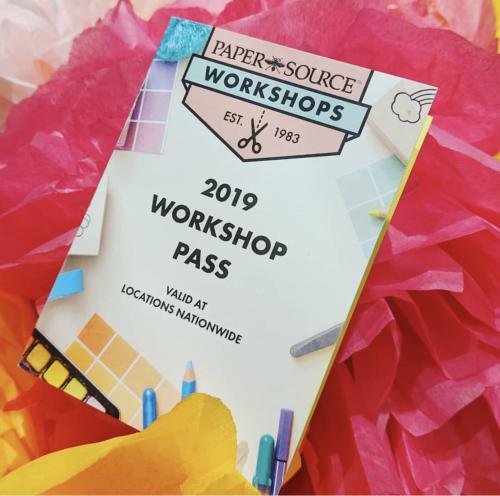 Paper Source 2019 Workshop Pass