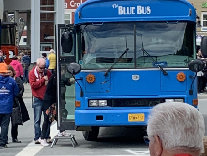The Blue Bus Glacier Express