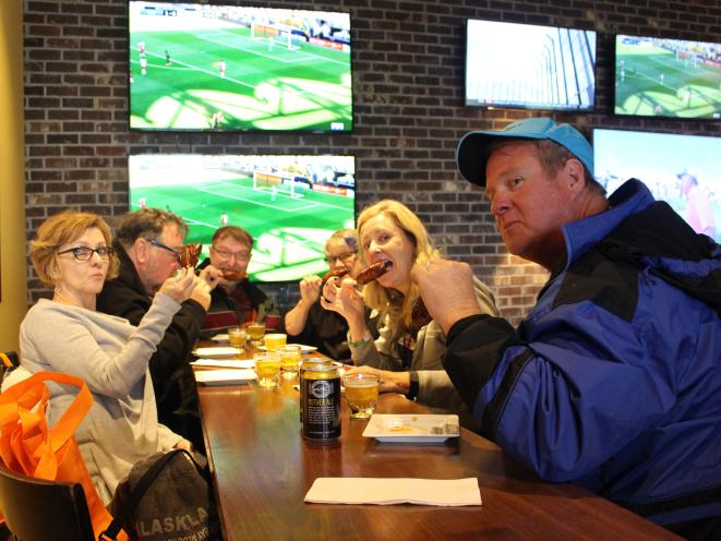 Hog wings!