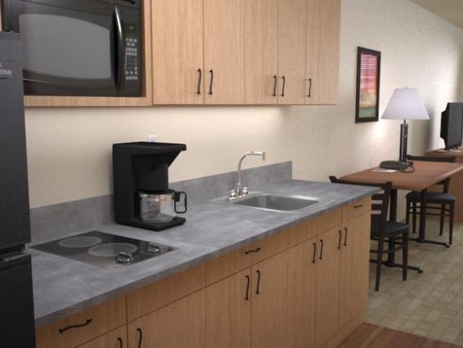 Guest suite kitchen