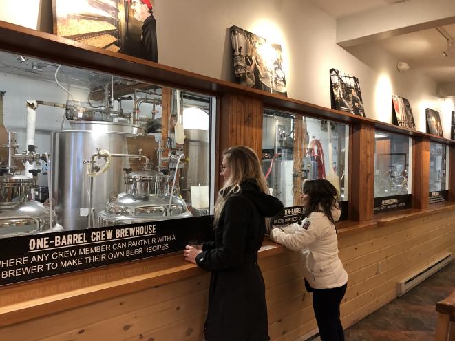 Brewery Tour Hall