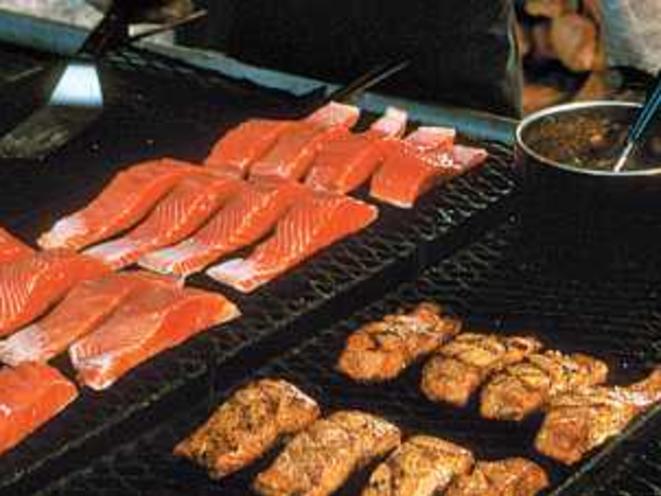Salmon Bake grill