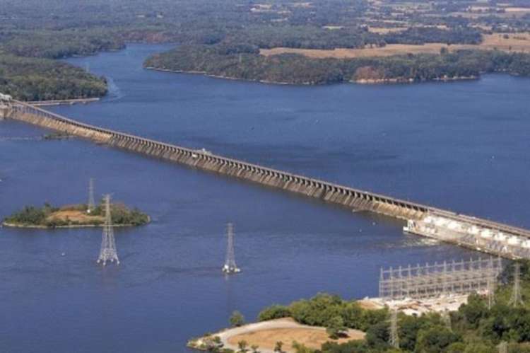 Tva Wheeler Dam And Reservoir